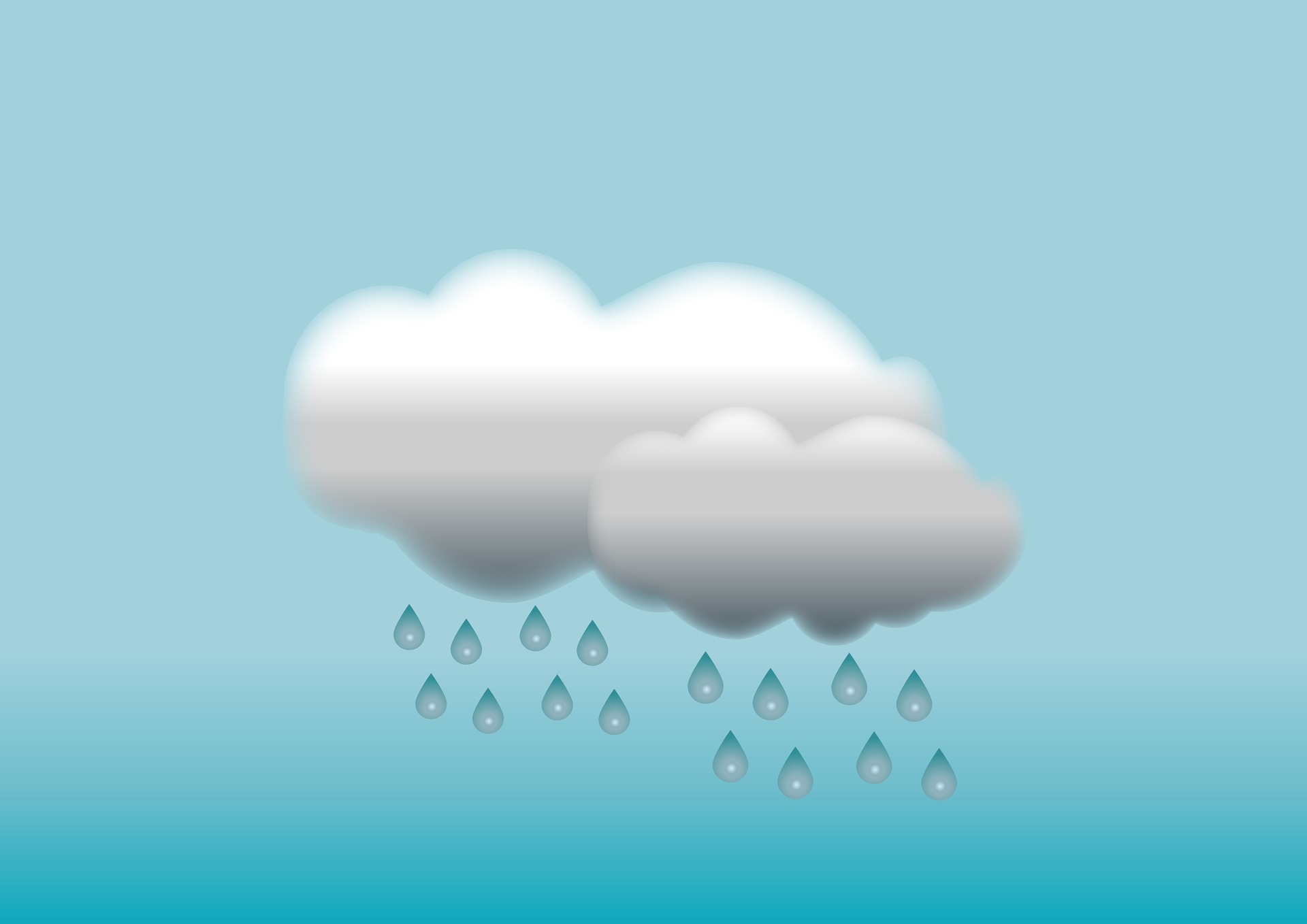 Regen droht