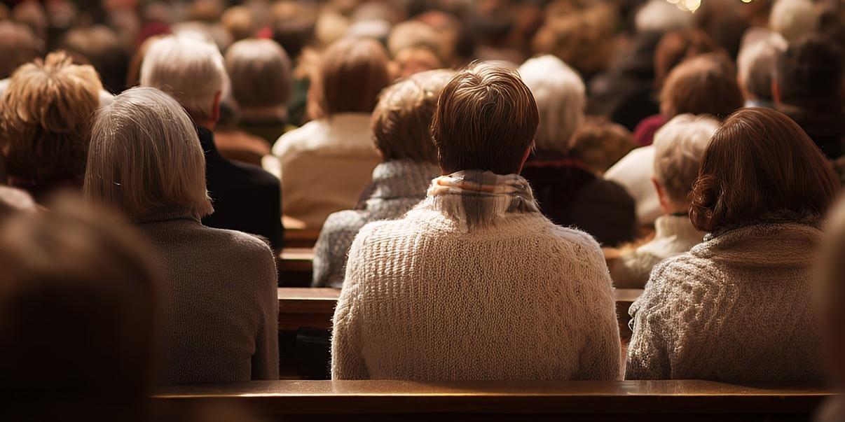Versammlung in der Kirche