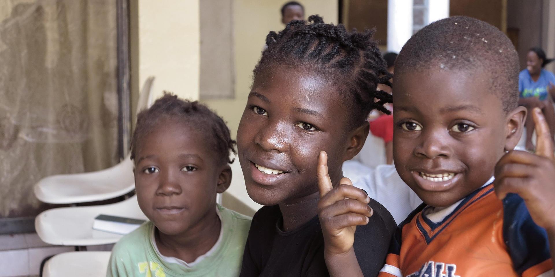 Kinder in Haiti
