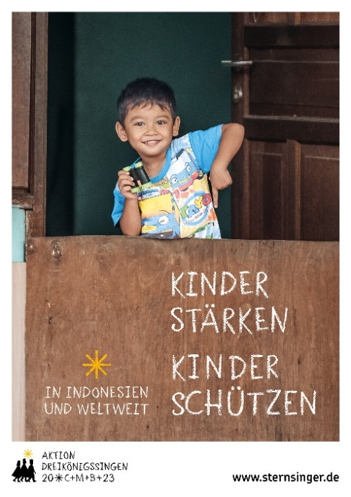 2023 Sternsinger Plakat